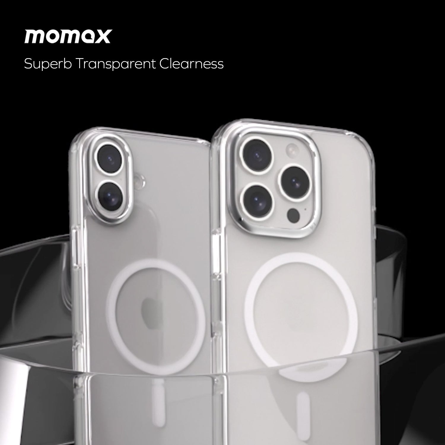 CaseFORM Play iPhone 16 Clear Case With MagSafe