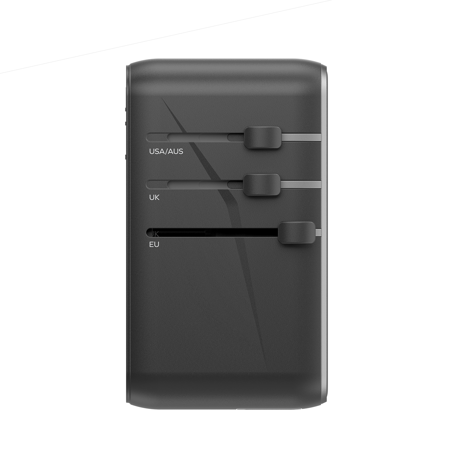 1-World Universal 4-Port Travel GaN Charger 100W