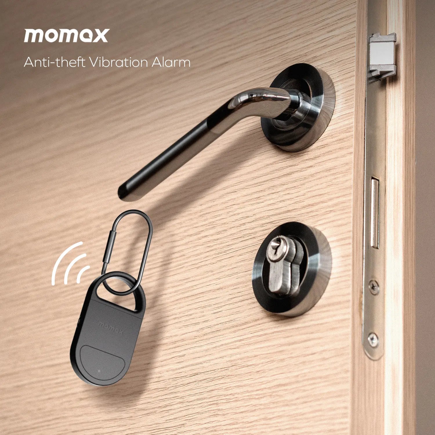 PinBuzz Rechargeable Anti-Theft Personal Alarm With Find My Locator