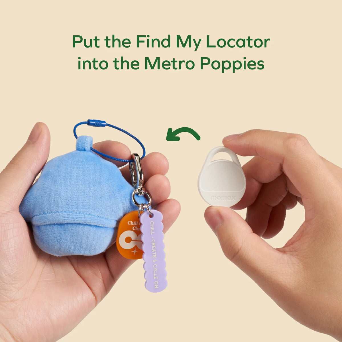 Metro Poppies x Pinpop Find My Charm
