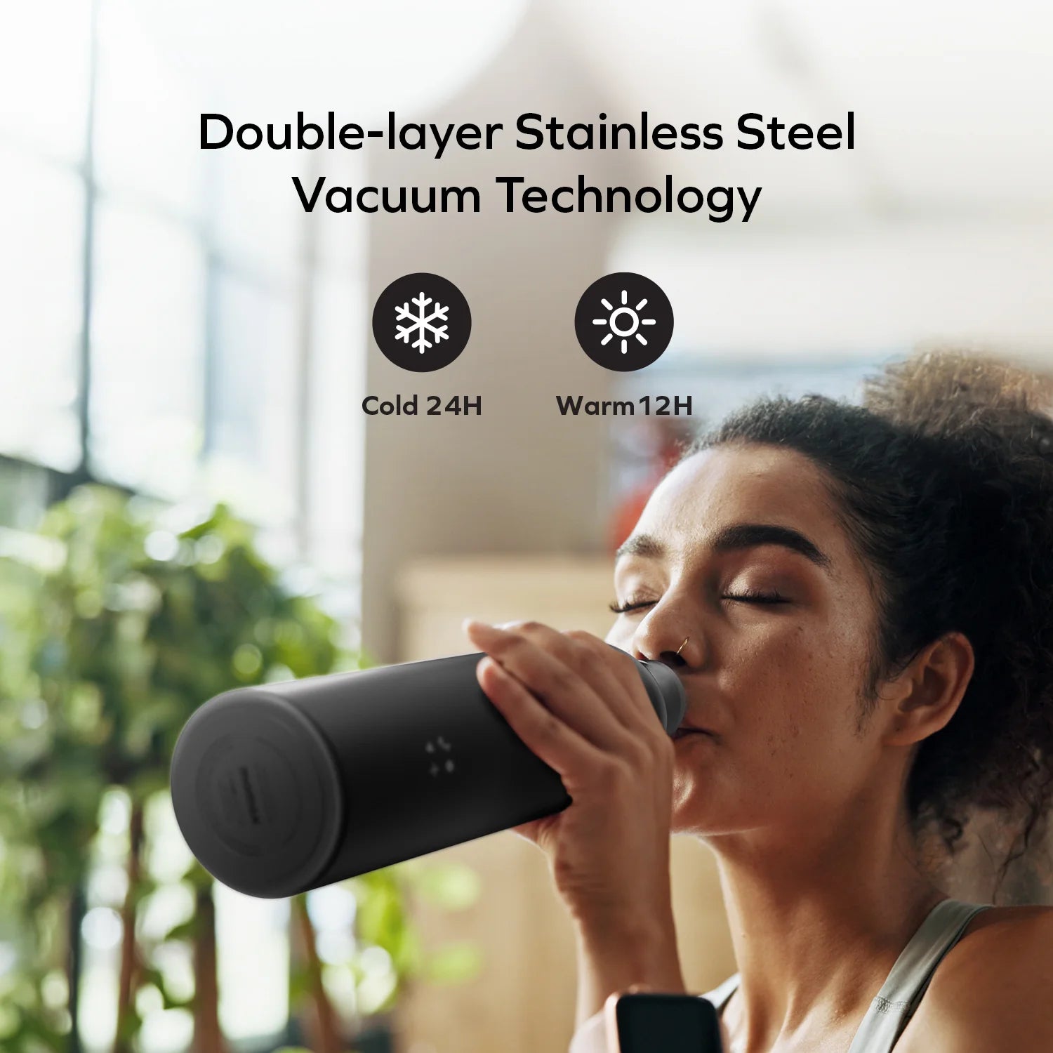 1-Vibe Bottle Magnetic Wireless Speaker Flask