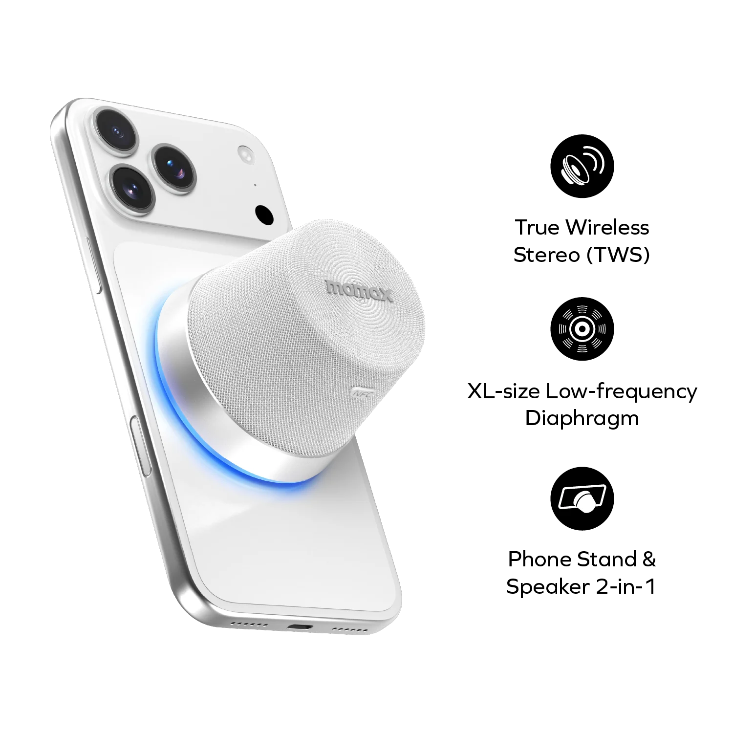 1-Vibe Mood Magnetic Wireless Speaker