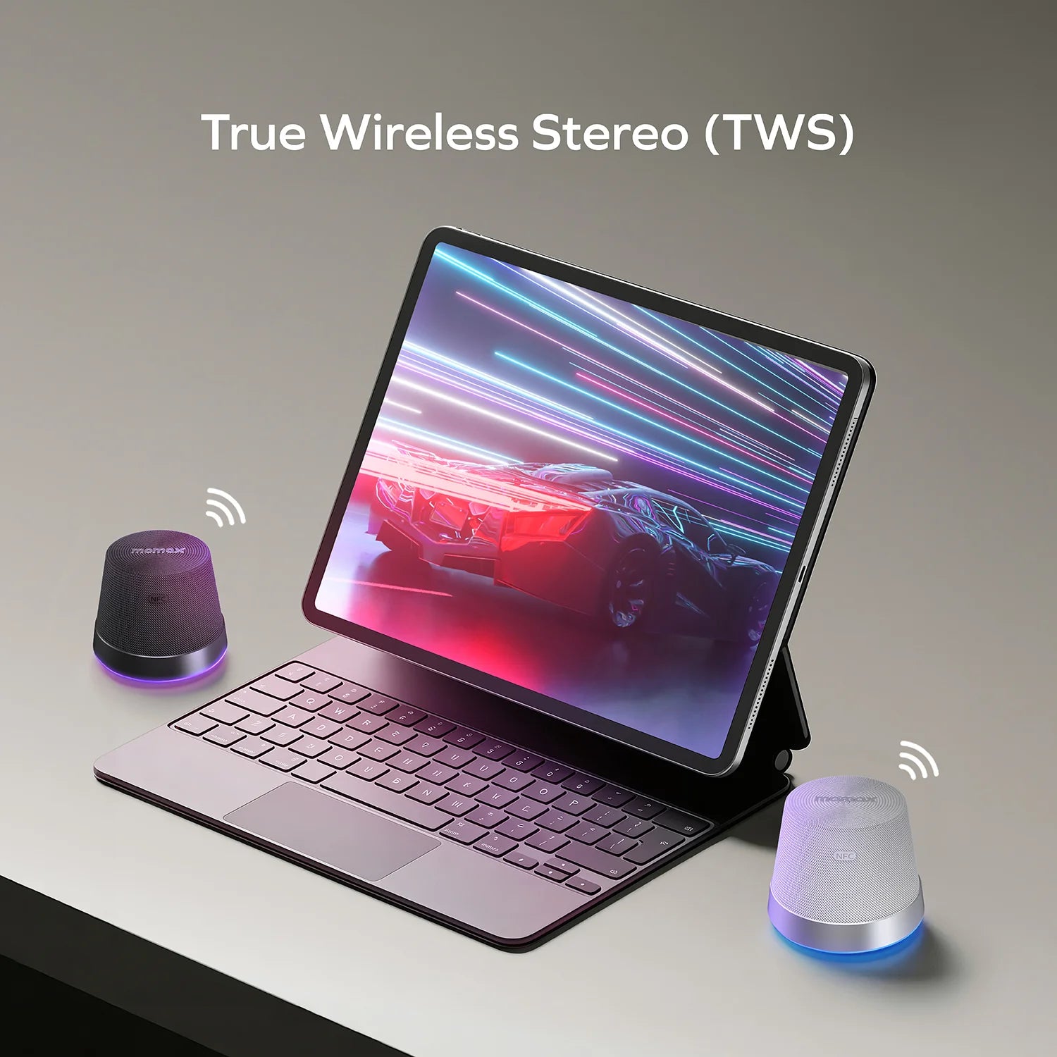 1-Vibe Mood Magnetic Wireless Speaker