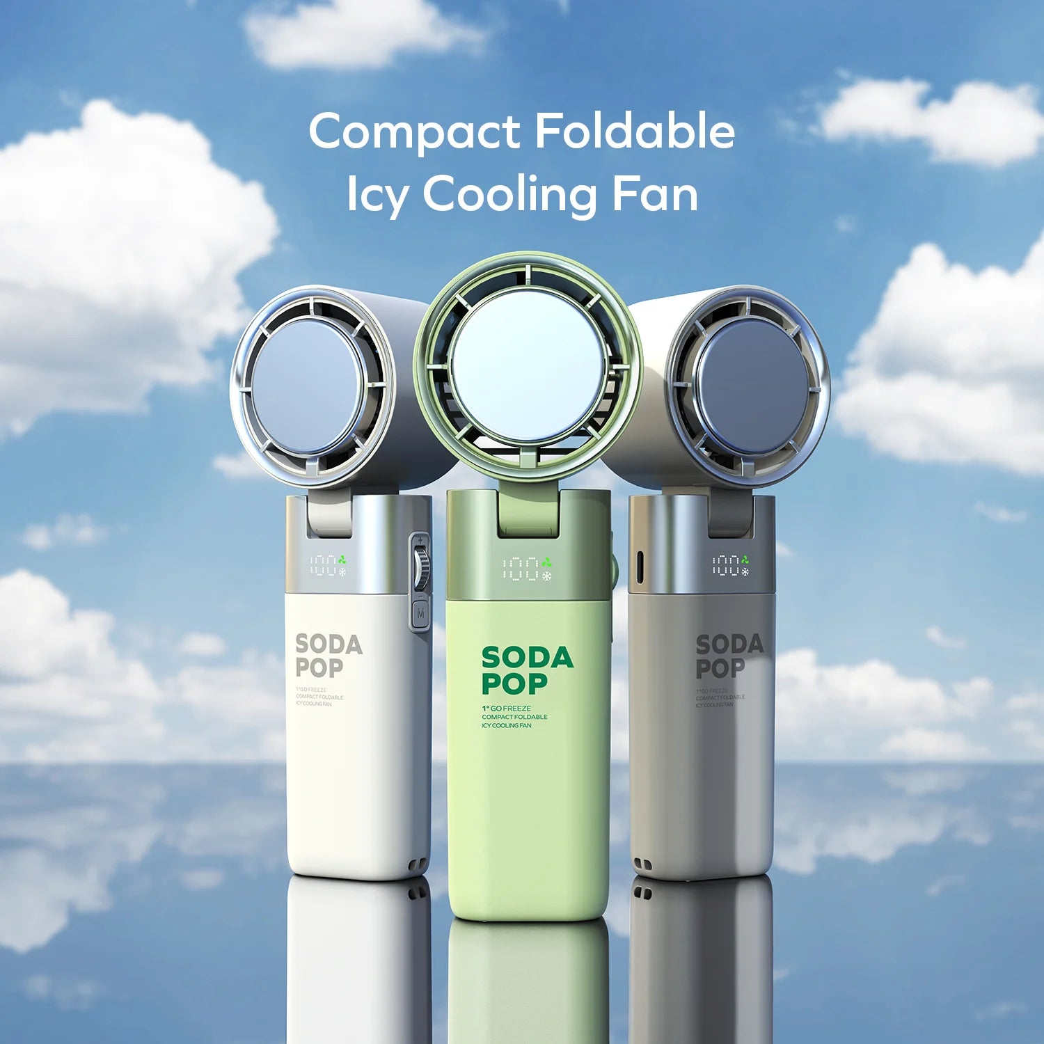 1° Go Freeze Compact Foldable Icy Cooling Fan