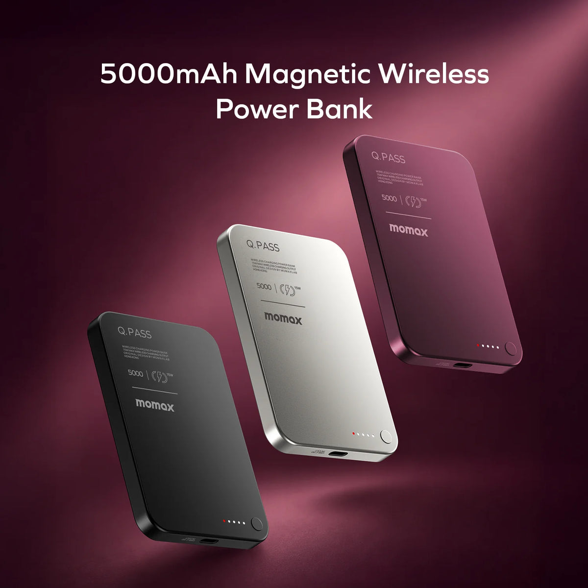1-Power Q.Pass 5000mAh Magnetic Wireless Power Bank
