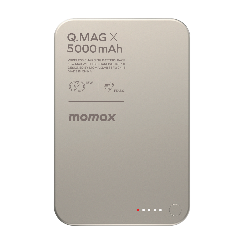 Q.Mag X Magnetic Wireless Power Bank 5000mAh - Gen 2