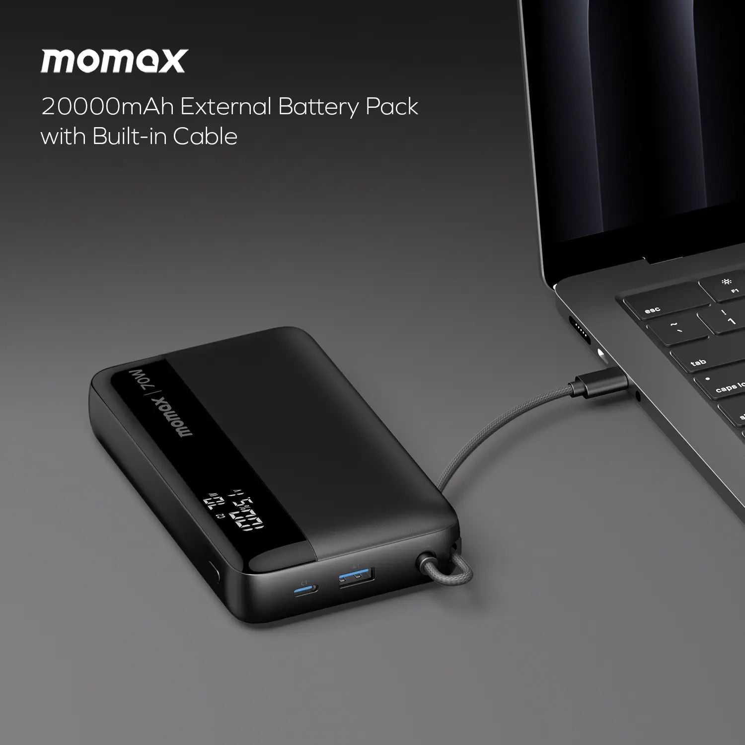 1-Power Ultra+ Power Bank 70W 20000mAh