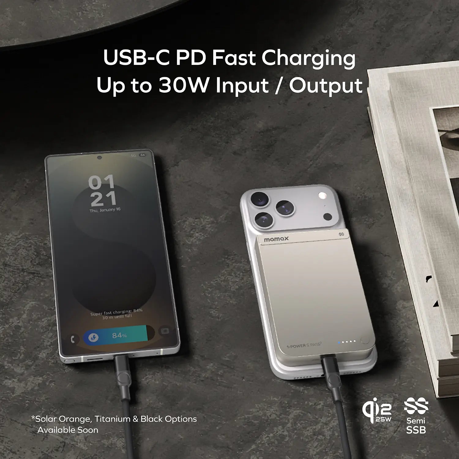 1-Power S.Pass² 10000mAh Magnetic Wireless Battery Pack