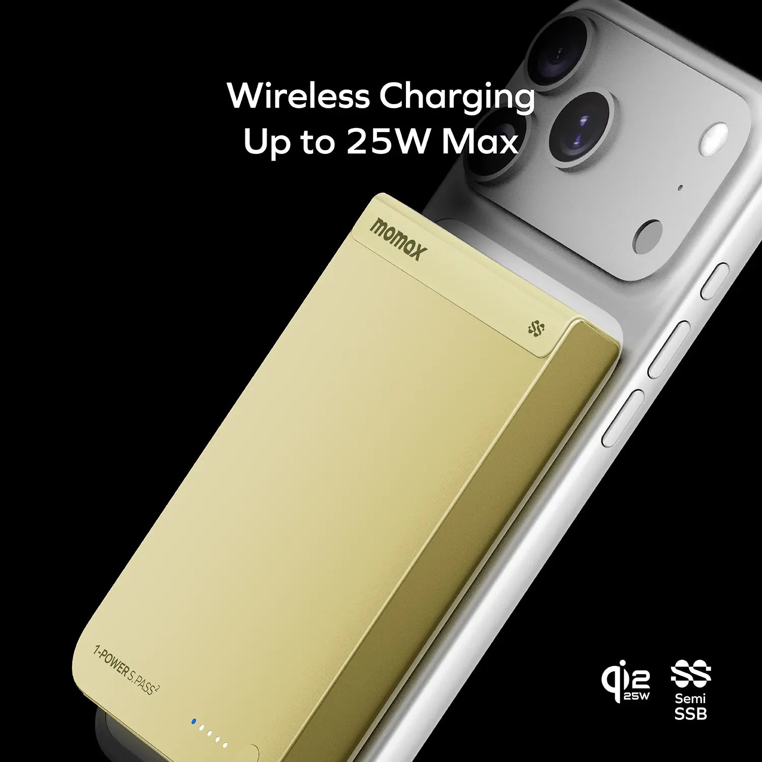 1-Power S.Pass² 10000mAh Magnetic Wireless Battery Pack