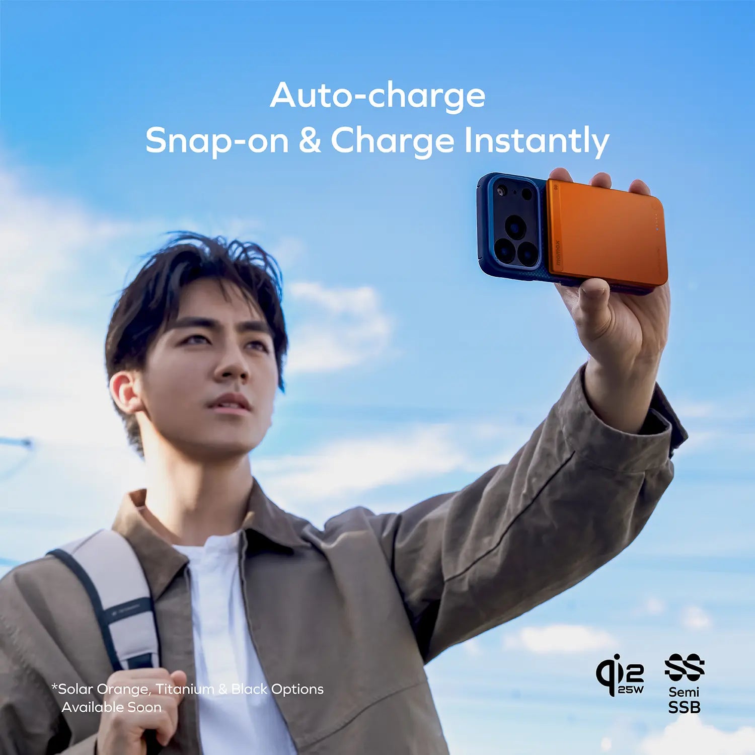 1-Power S.Pass² 10000mAh Magnetic Wireless Battery Pack