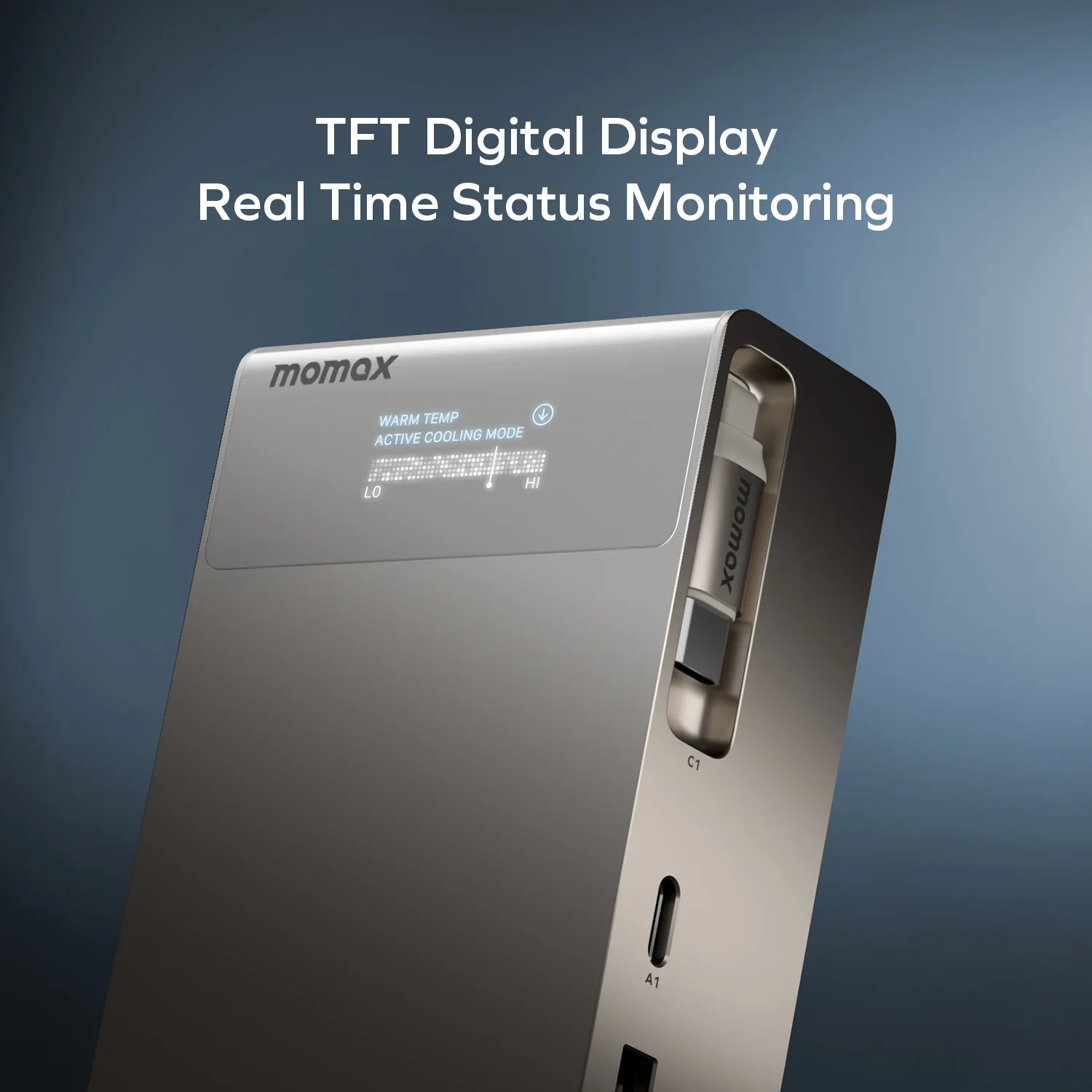 1-Pac Pass Pro⁺ 10000mAh 3in1 Hybrid GaN Battery Pack with Built-In Retractable Cable (45W)