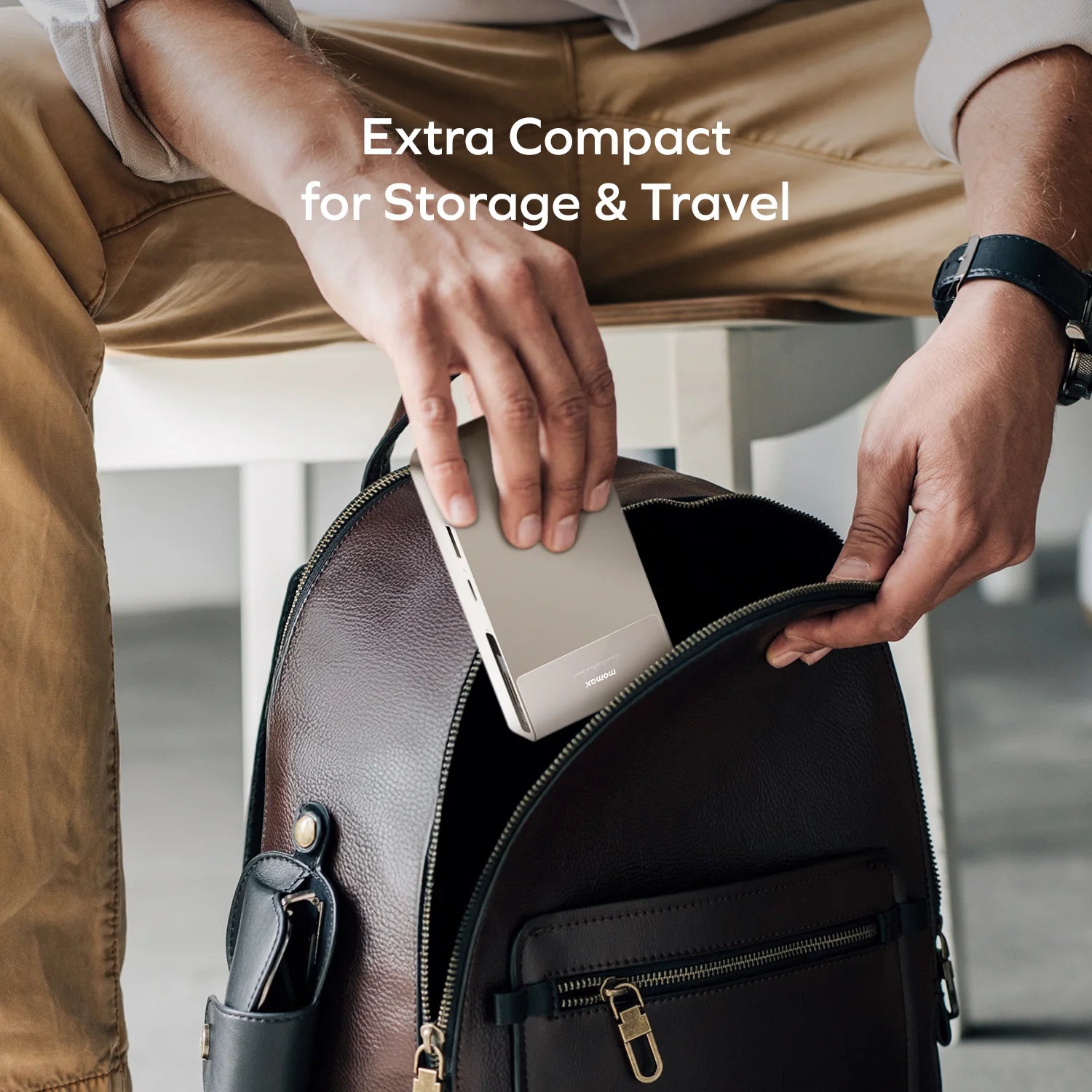 1-Pac Pass Pro⁺ 10000mAh 3in1 Hybrid GaN Battery Pack with Built-In Retractable Cable (45W)