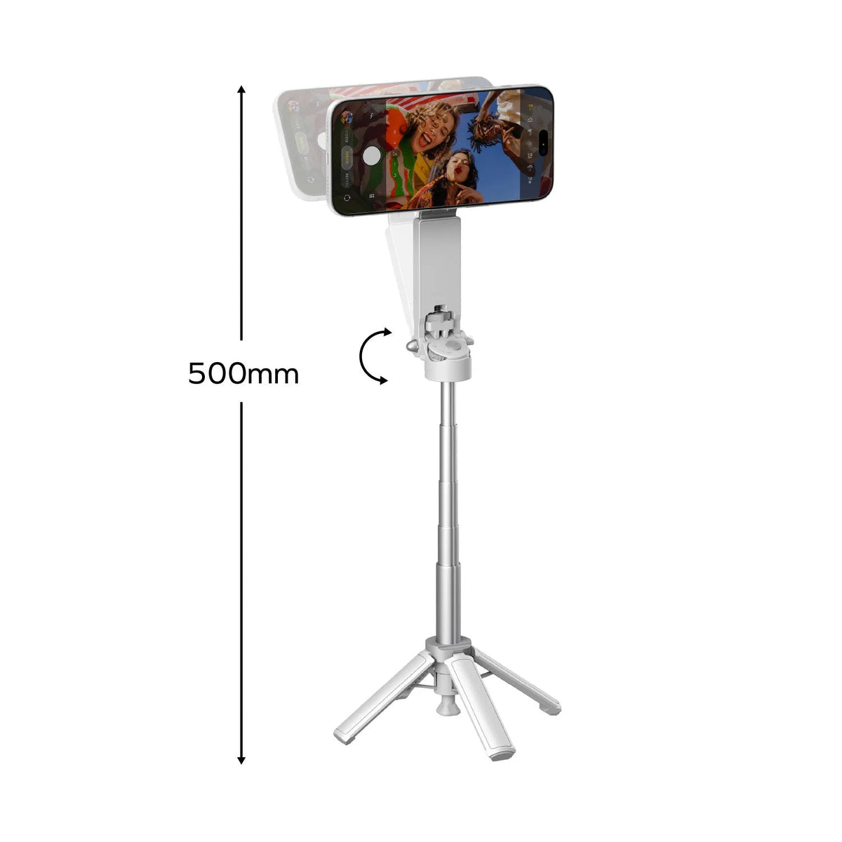 1-Snap Pole Mini Selfies Stick with Magpod Gimbal