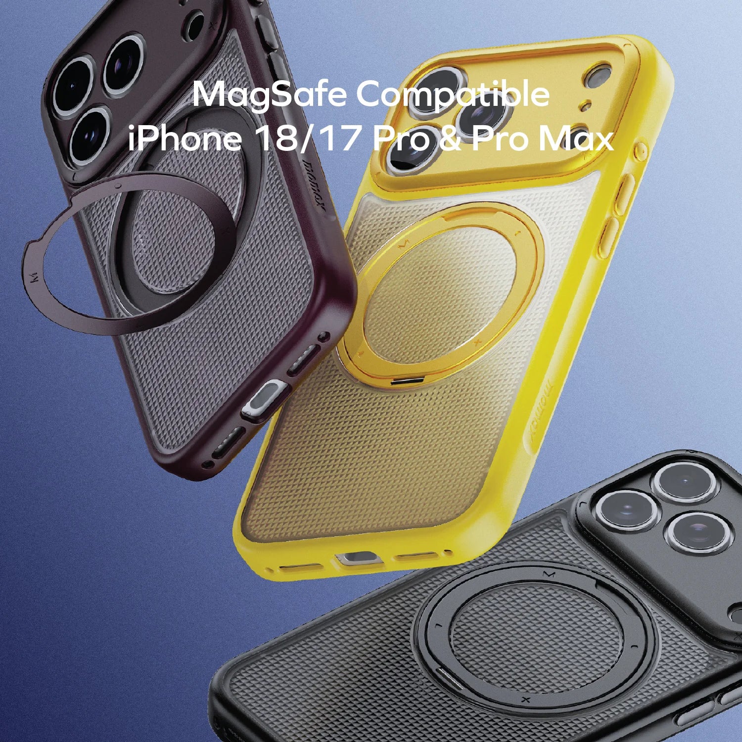 Sōma Crystal Magnetic 360° Roller Case iPhone 18 Series