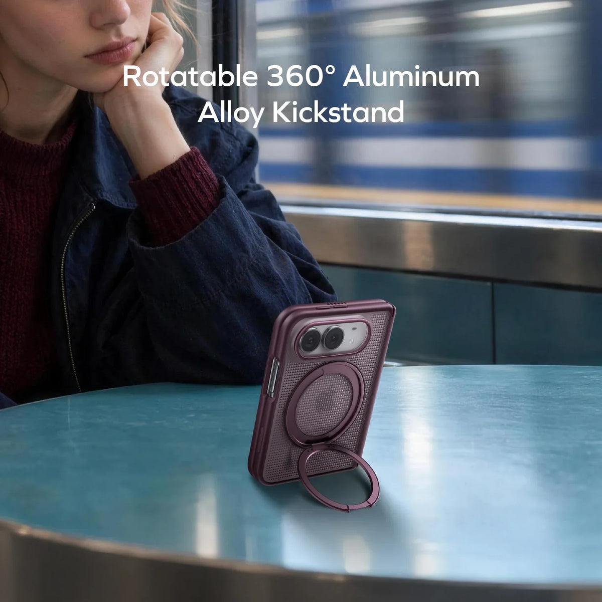 Sōma Crystal Magnetic 360° Roller Case iPhone Duo