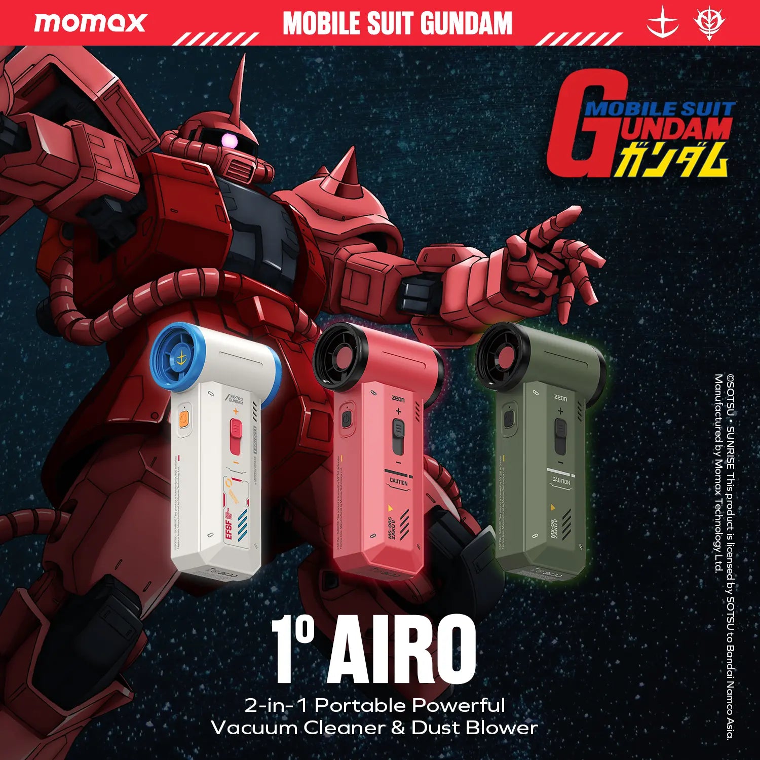 1° Airo 2-in-1 Portable Powerful Vacuum Cleaner and Dust Blower - Limited Edition