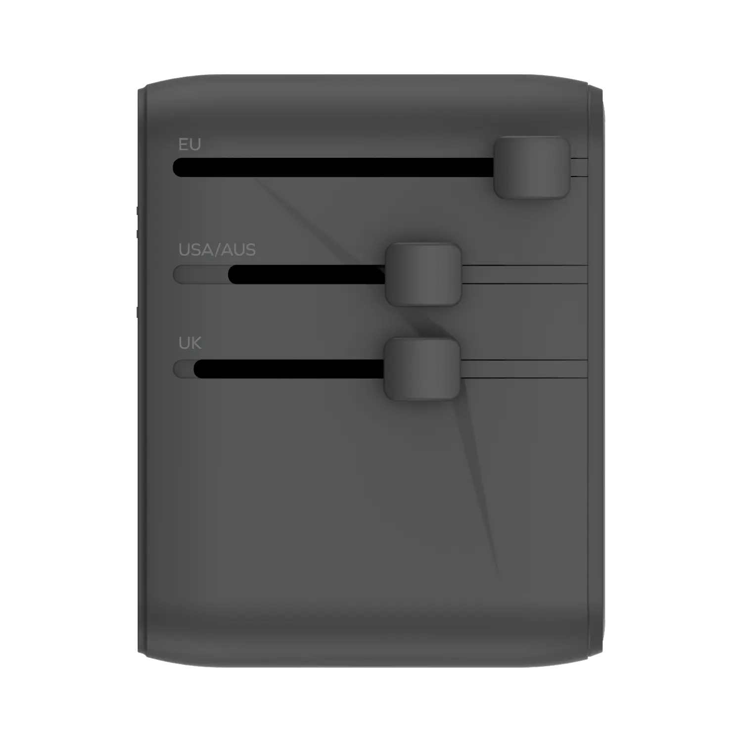 1-World²
45W 5-Port Dual AC Travel Adapter