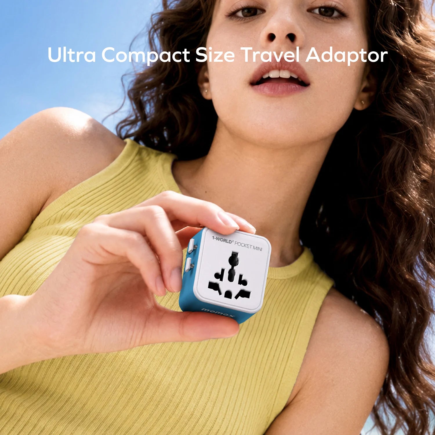 1-World² Pocket Mini Dual AC Travel Adapter