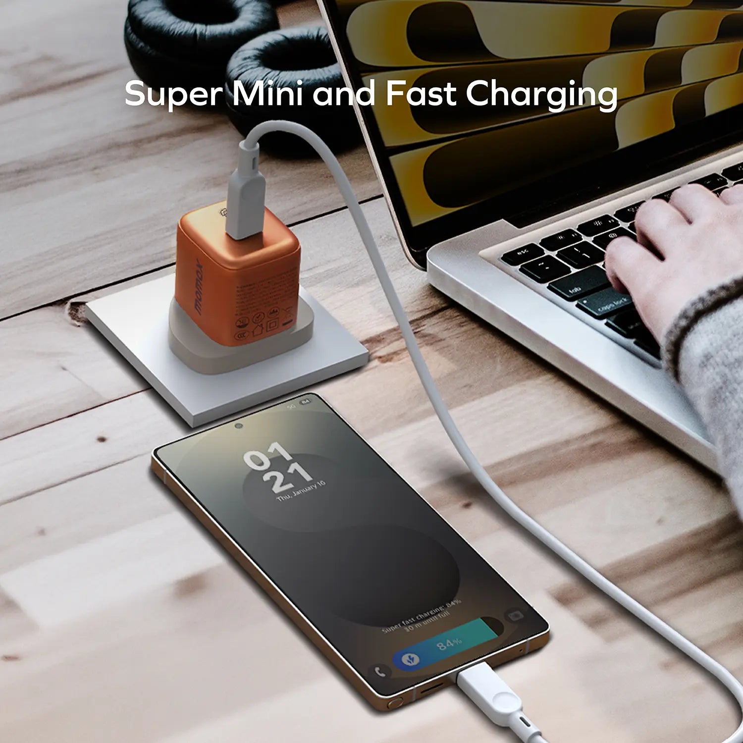 1-Charge 45W GaN Charger