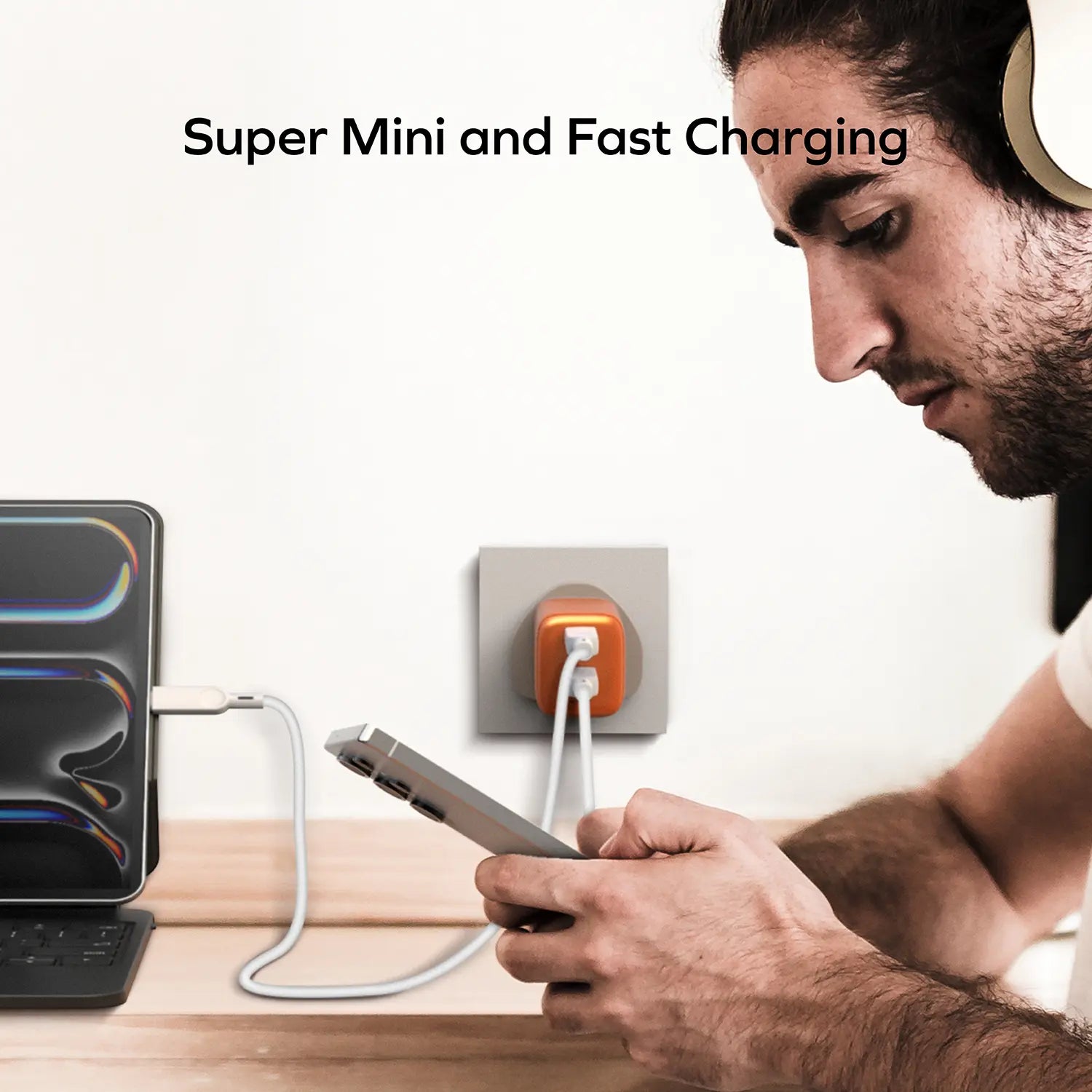 1-Charge 45W 2-Port GaN Charger
