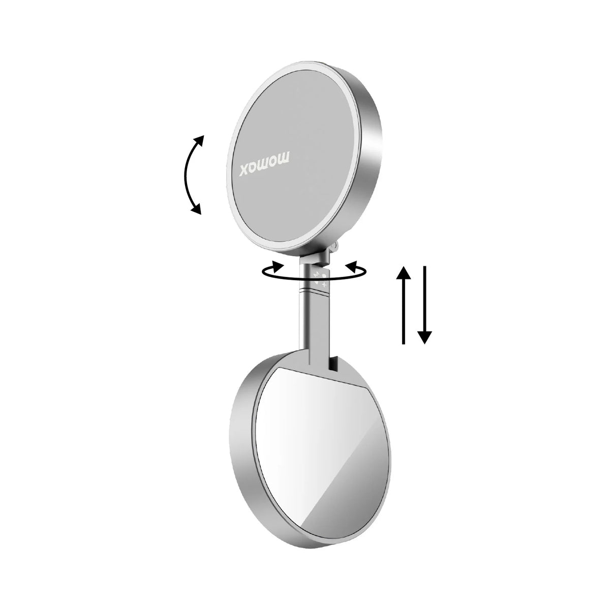 1-Snap Glow Magnetic Live Streaming Selfie Light With Foldable Stand