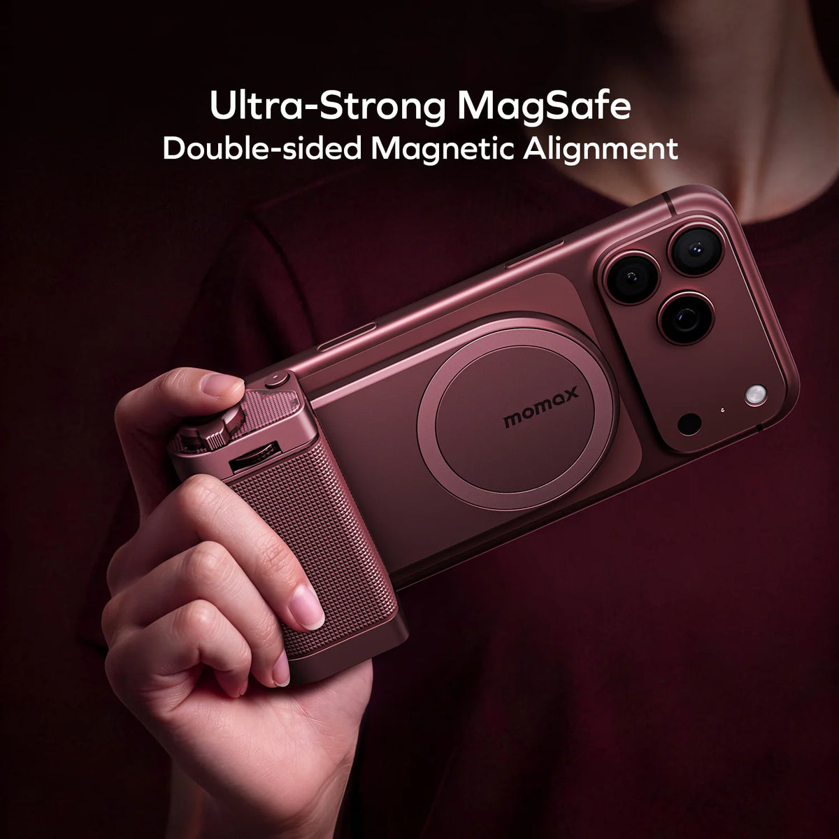 1-Snap Grip X
Magnetic Camera Grip with Detachable Shutter