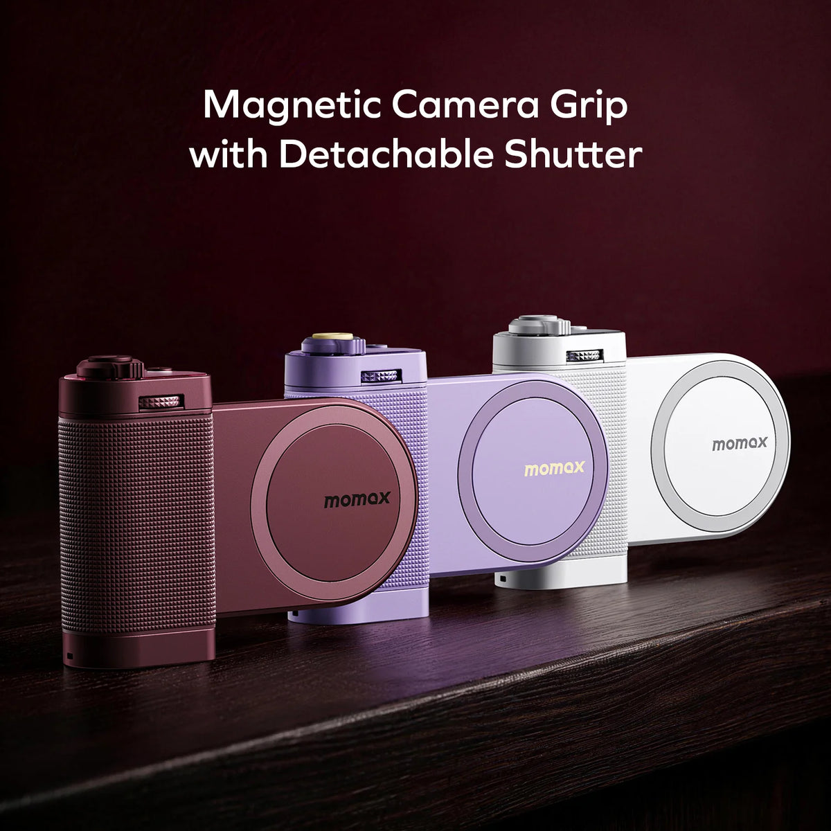 1-Snap Grip X
Magnetic Camera Grip with Detachable Shutter