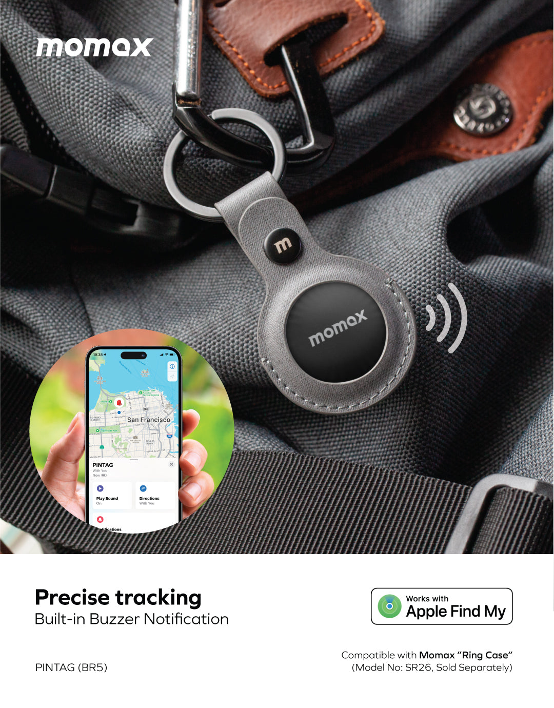 PinTag - Find My Tracker Pin