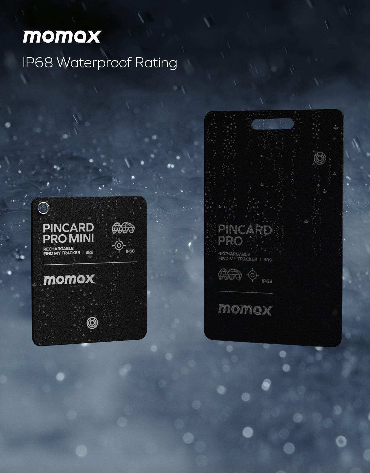 PinCard Pro Mini | Find My Tracker (Rechargeable)