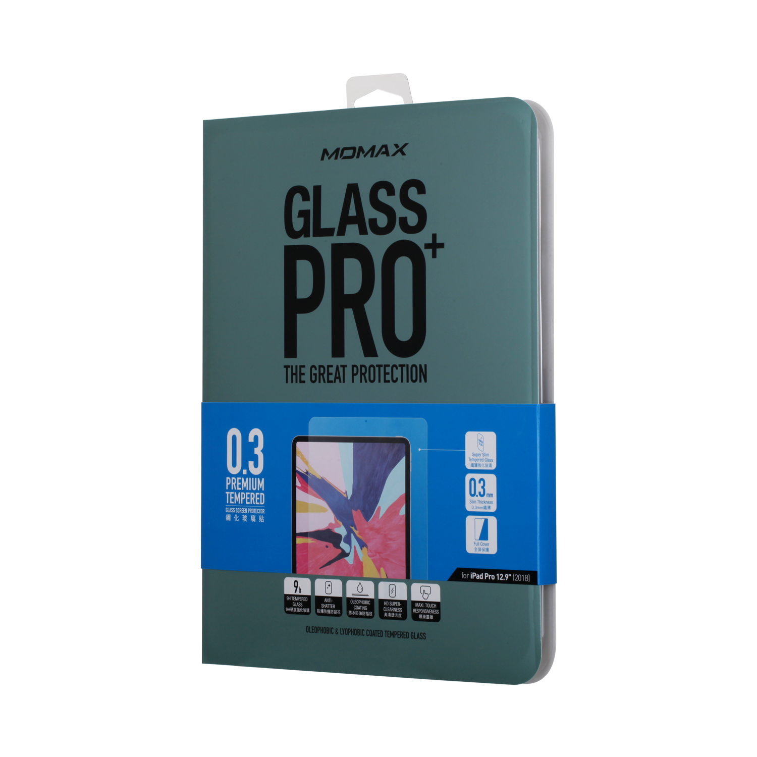 Glass Pro+ | 0.3mm Tempered Glass Screen Protector for iPad Pro 12.9-inch (2018/2020)