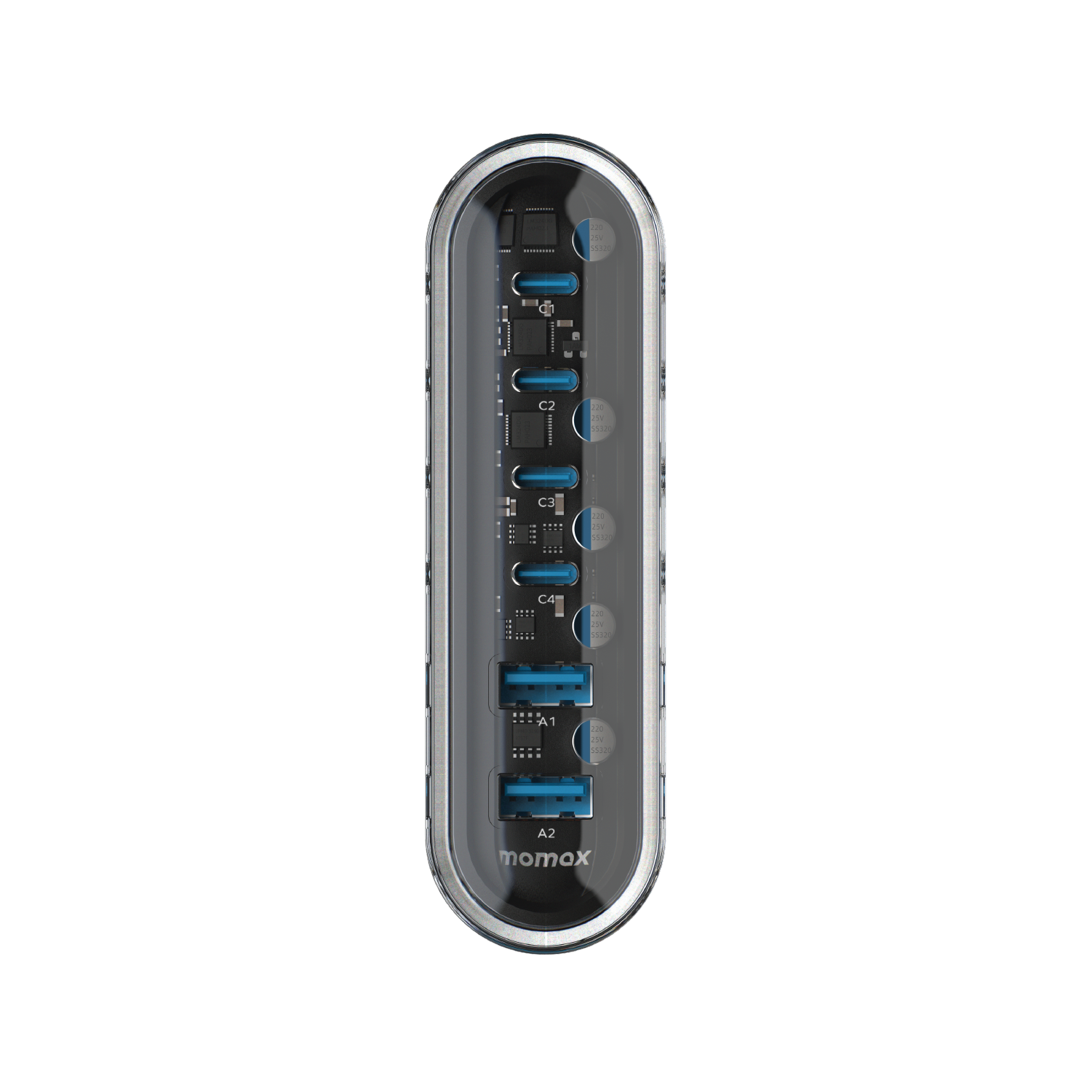 1-Charge Flow+ - 6 Port GaN Charger (120W)