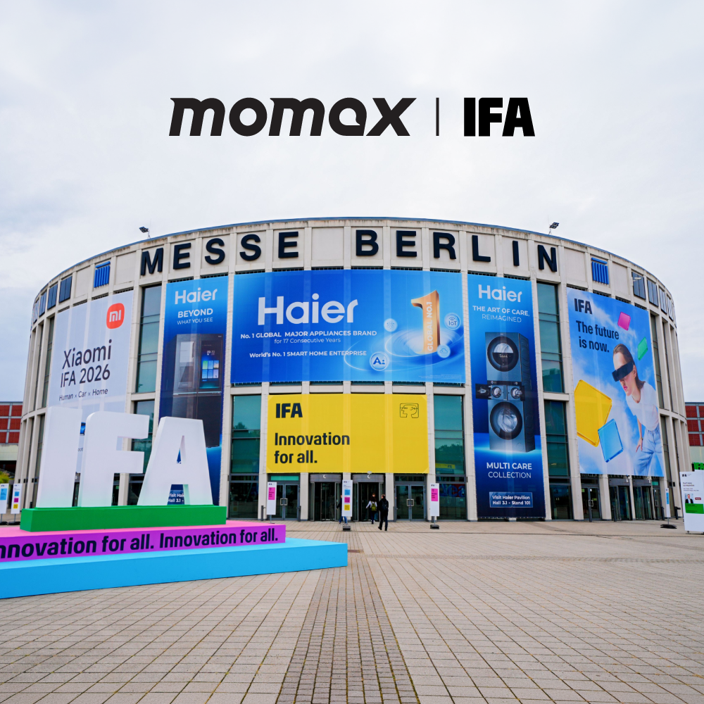 Momax Brings Fashion Tech, Battery Innovation, and Creator Tools to IFA Berlin 2026