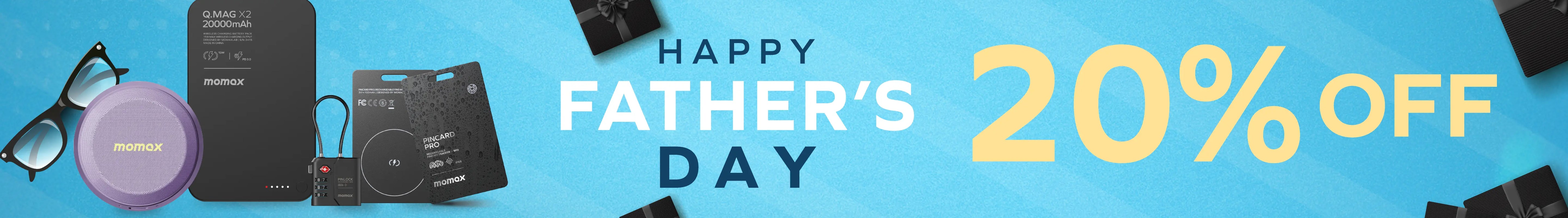 Father's Day 20% Off promotion