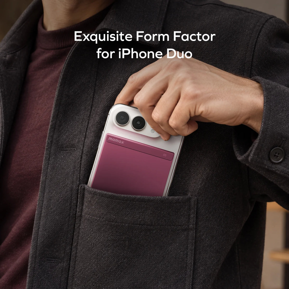 1-Power S.Pass² Slate 5000mAh Magnetic Wireless Semi-SSB Power Bank (Exclusive for iPhone Duo, New China Compulsory Certification)| Pre-sale, expected to arrive in early Nov