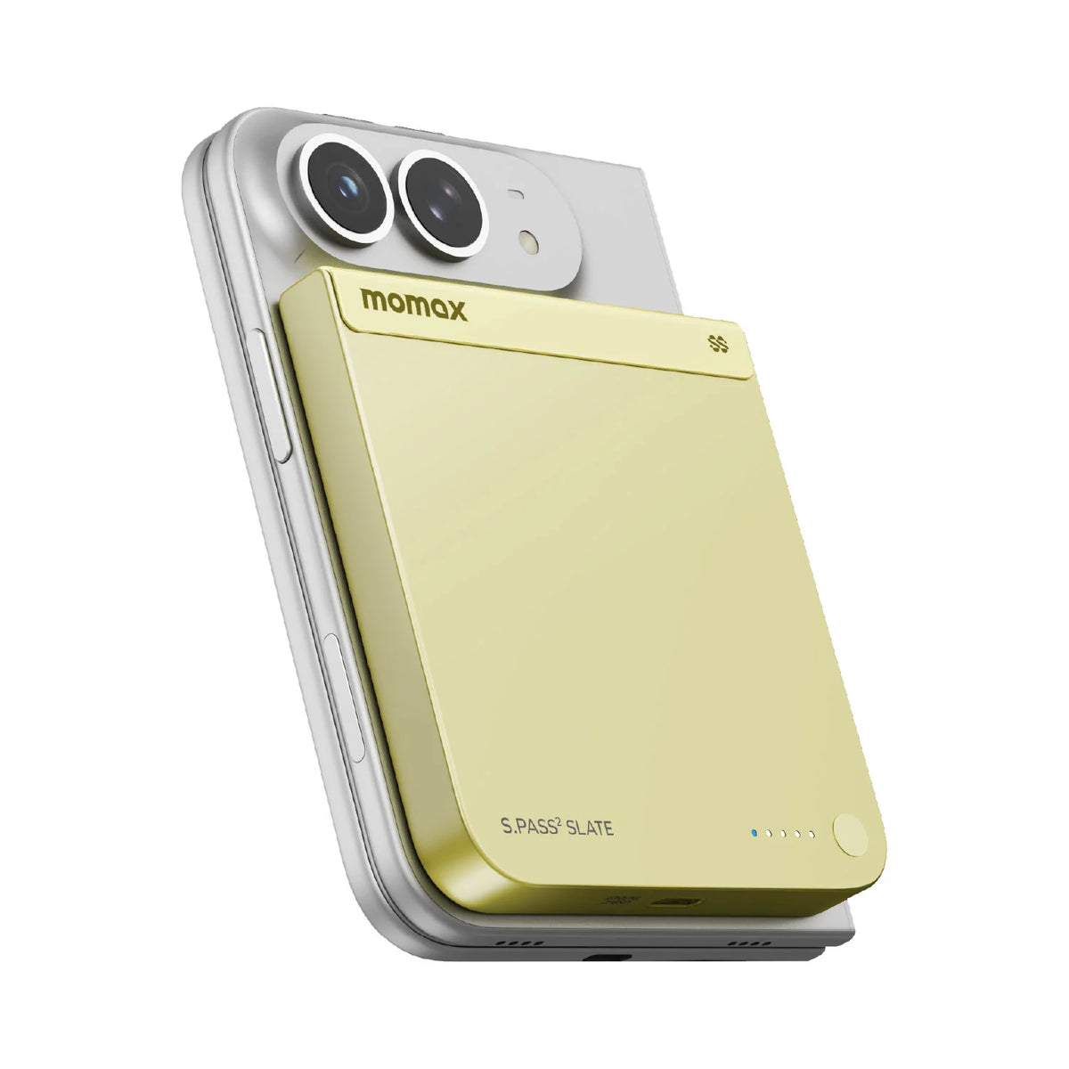 1-Power S.Pass² Slate 5000mAh Magnetic Wireless Semi-SSB Power Bank (Exclusive for iPhone Duo, New China Compulsory Certification)| Pre-sale, expected to arrive in early Nov