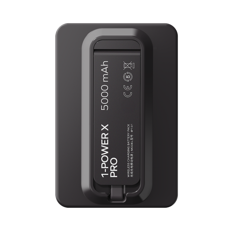 1-Power X Pro Magnetic Wireless Power Bank 5000mAh With Built-In USB-C