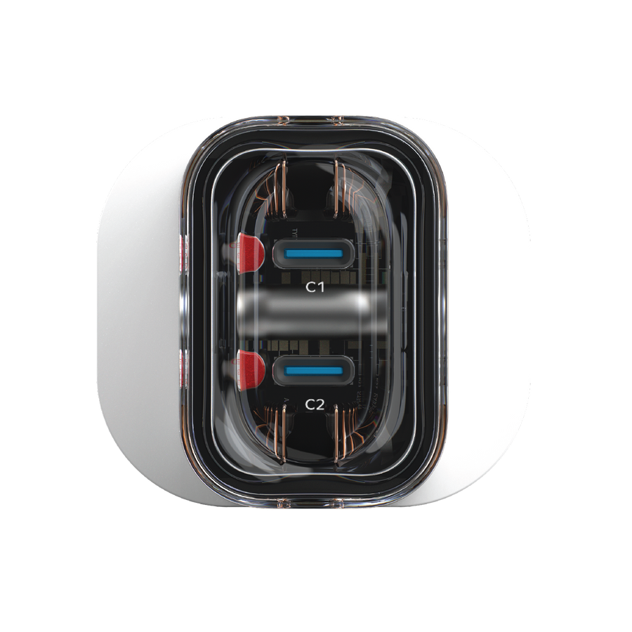 1-Charge Flow 2-Port GaN Charger 35W