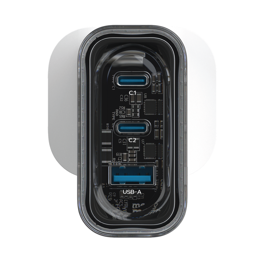 1-Charge Flow+ 3-Port GaN Charger 80W