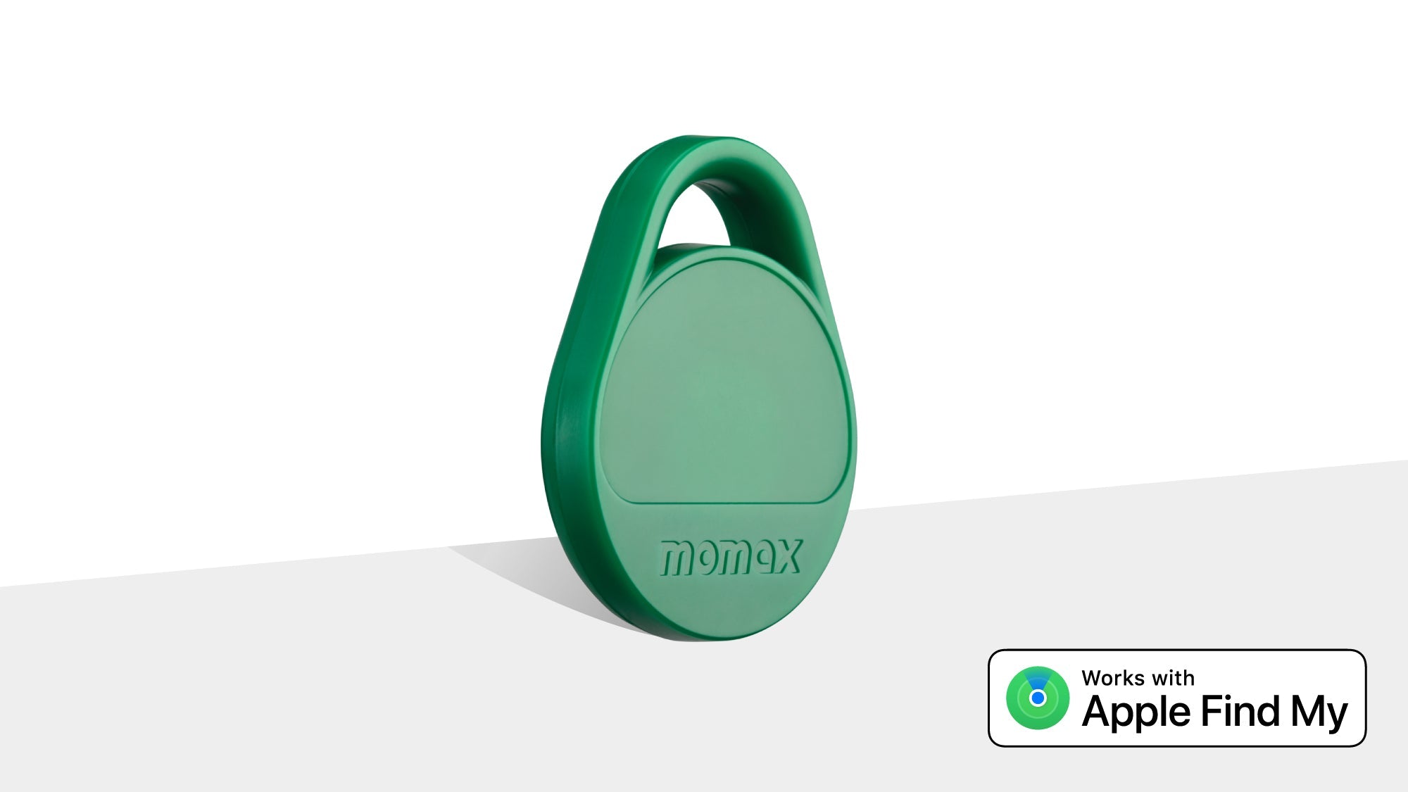 a green object with a handle