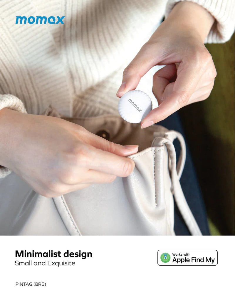 a person putting a white cap on a purse