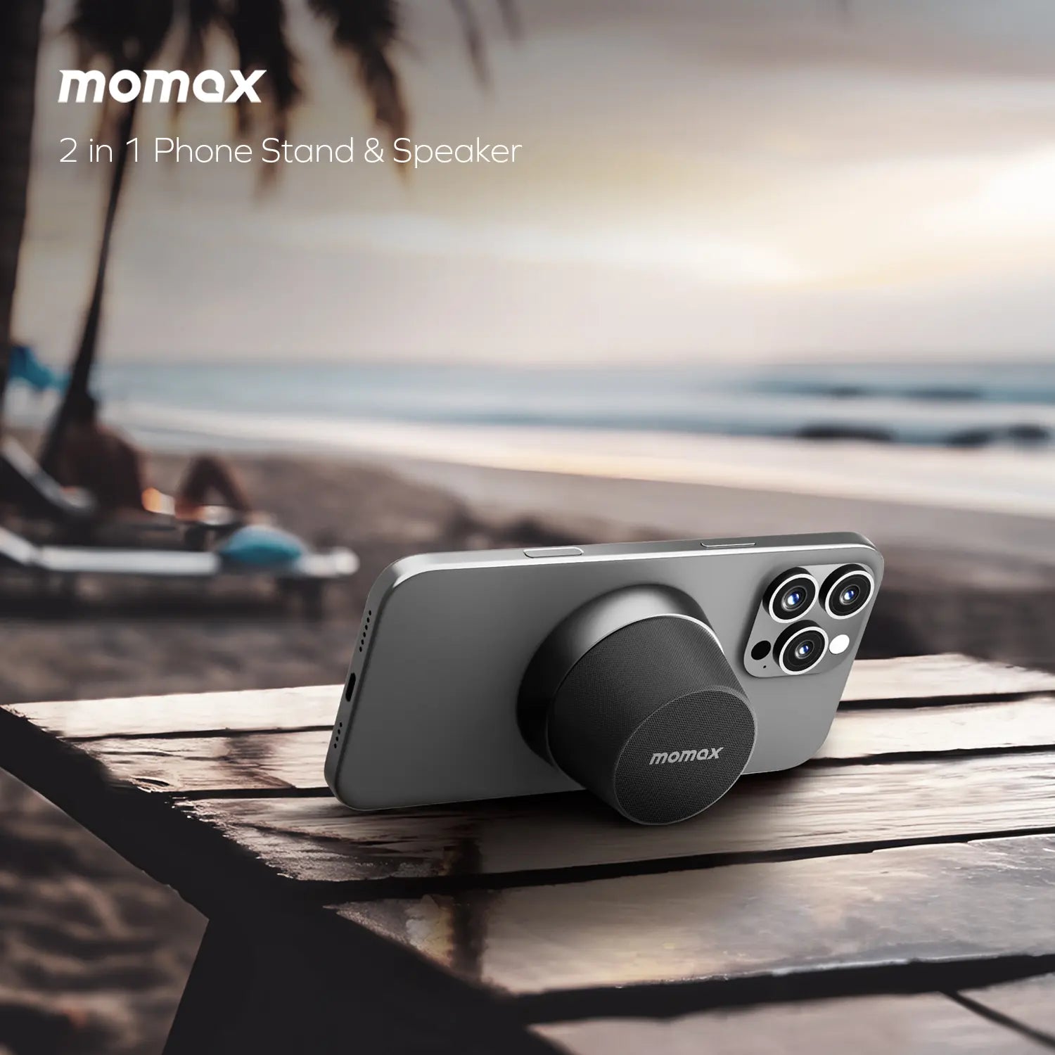 1-Vibe Go Magnetic Portable True Wireless Speaker