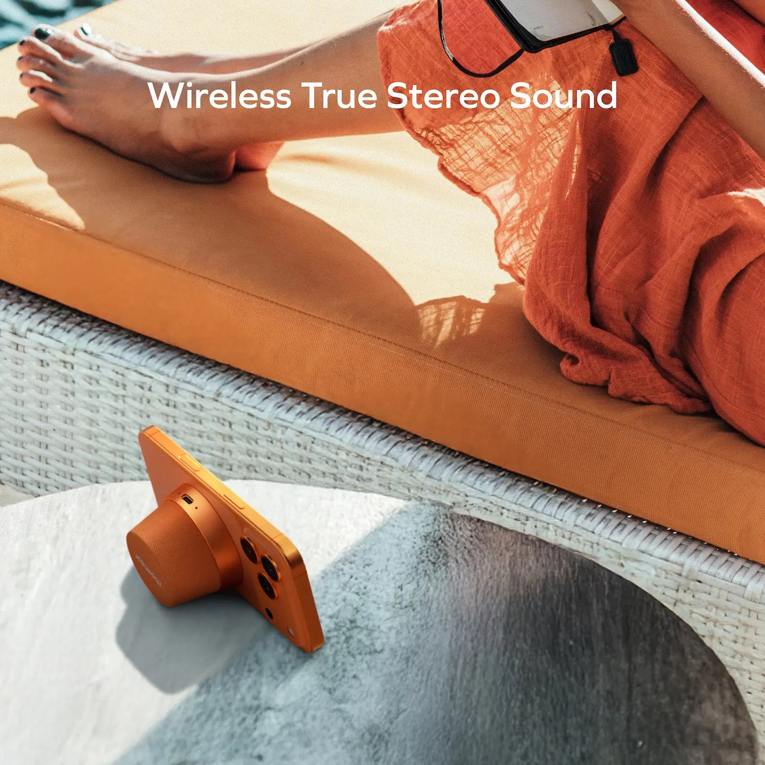 1-Vibe Go Magnetic Portable True Wireless Speaker