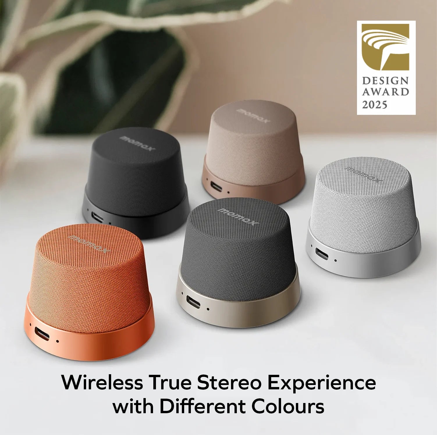1-Vibe Go Magnetic Portable True Wireless Speaker