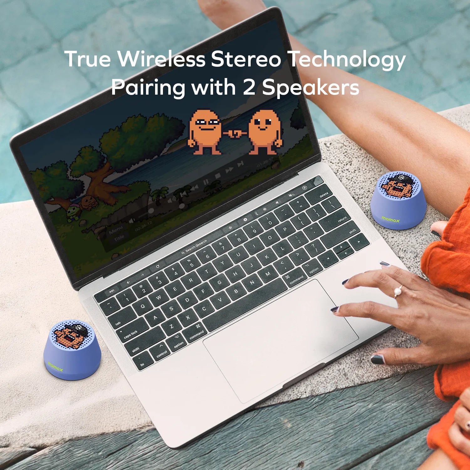 1-Vibe Go Lite Magnetic Wireless Speaker - Limited Edition