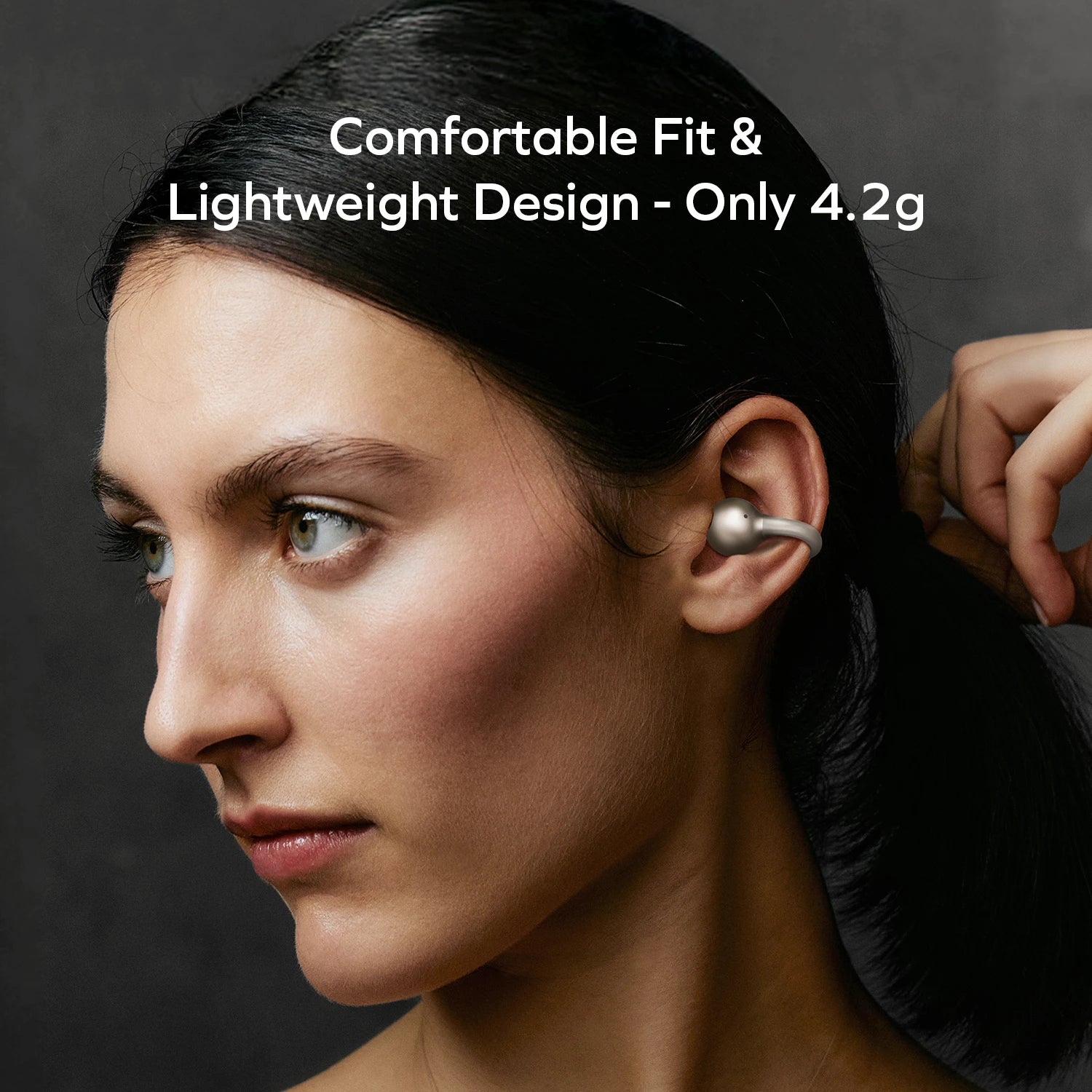 1-Vibe Clip M.IN.D AI ENC Clip-On Earbuds