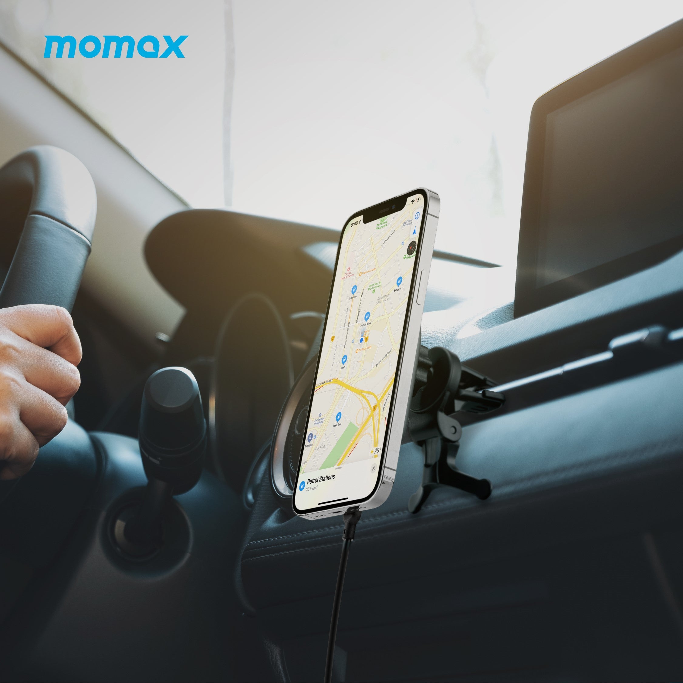 Q.Mag Mount2 | Magnetic Wireless Car Mount Charger (15W)