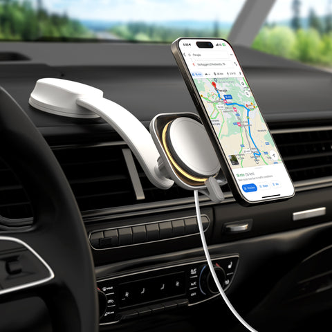 1-Charge Flow Pro MagSafe Wireless Charging Car Mount