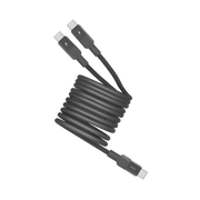 Mag.Link Magnetic USB-C to 2 USB-Cs Cable 100W 2m