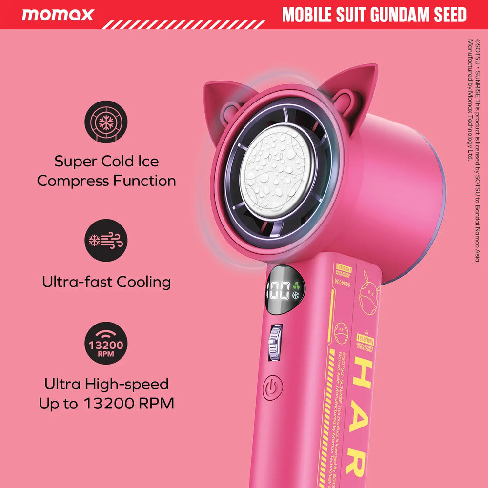 1°Go Portable Handheld High Speed Fan With Icy Cooling Plate - Limited