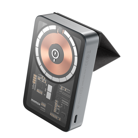 Q.Mag Power 11 Magnetic Wireless Charging Power Bank with Stand 10000mAh